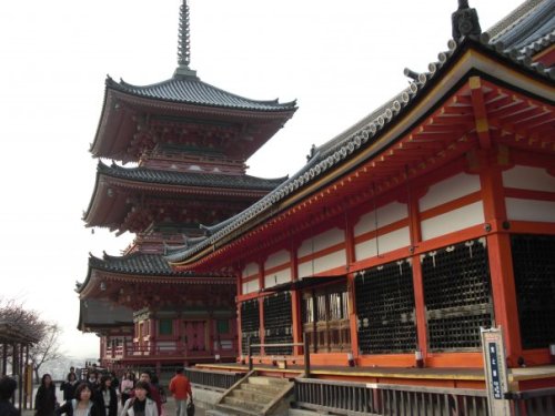 Kiyomizudera (The temple derives it's name from "Pure Water")